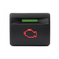 Пересвеченная кнопка Check engine с индикацией для Приора, Калина 2, Гранта, Гранта FL, Нива Легенд Пересвеченная кнопка Check engine с индикацией для Приора, Калина 2, Гранта, Гранта FL, Нива Легенд