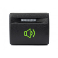 Пересвеченная кнопка Рупор с индикацией для Приора, Калина 2, Гранта, Гранта FL, Нива Легенд Пересвеченная кнопка Рупор с индикацией для Приора, Калина 2, Гранта, Гранта FL, Нива Легенд