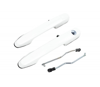 Евроручки дверей Тюн-Авто окрашенные в цвет Белое облако (240) для ВАЗ 2108, 2113 Евроручки дверей Тюн-Авто окрашенные в цвет Белое облако (240) для ВАЗ 2108, 2113