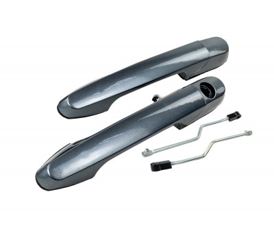 Евроручки дверей Тюн-Авто окрашенные в цвет Кварц (630) для ВАЗ 2108, 2113