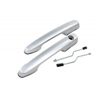 Евроручки дверей Тюн-Авто окрашенные в цвет Снежная королева (690) для ВАЗ 2108, 2113 Евроручки дверей Тюн-Авто окрашенные в цвет Снежная королева (690) для ВАЗ 2108, 2113