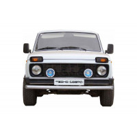 Защита переда ТехноСфера Нержавейка Труба d63,5 на Лада 4х4 (Нива) Защита переда ТехноСфера Нержавейка Труба d63,5 на Лада 4х4 (Нива)