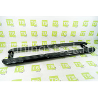 Пороги ТехноСфера с пластиковой накладкой на Нива 4х4 2131 Пороги ТехноСфера с пластиковой накладкой на Нива 4х4 2131