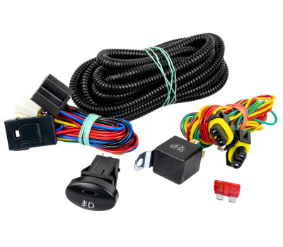 Проводка для подключения противотуманных фар (ПТФ) для Калина