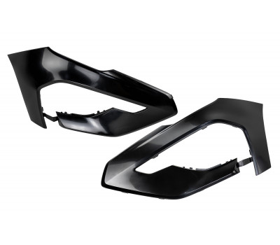 Накладки переднего бампера без отверстия под датчик слепой зоны для Веста NG Кросс, Веста SW NG Кросс