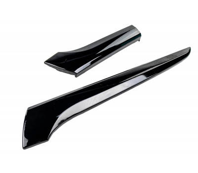 Черные лаковые молдинги на панель приборов для Калина 2, Гранта FL Черные лаковые молдинги на панель приборов для Калина 2, Гранта FL