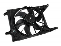 Вентилятор охлаждения BYSUN PARTS с кожухом под кондиционер для 16 кл Ларгус Вентилятор охлаждения BYSUN PARTS с кожухом под кондиционер для 16 кл Ларгус