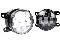 Диодные ПТФ Sal-Man 7 полос (ближний свет 60W и дальний 50W) 5800-5000lux для Веста, Веста NG, Гранта FL, Иксрей, Ларгус FL, Нива Урбан, Рено