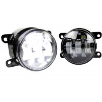 Диодные ПТФ Sal-Man 7 полос (ближний свет 60W и дальний 50W) 5800-5000lux для Веста, Веста NG, Гранта FL, Иксрей, Ларгус FL, Нива Урбан, Рено