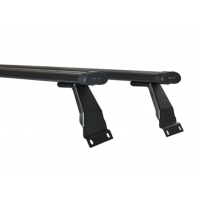 Багажники черные АПС АЭРО 1300 мм с креплением в штатные места для Гранта, Гранта FL хэтчбек