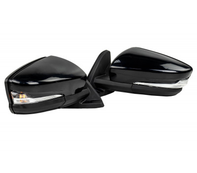 Боковые механические зеркала АТП в стиле Гранты с обогревом и динамическим повторителем, адаптированные для Лада 4х4, Нива Легенд Боковые механические зеркала АТП в стиле Гранты с обогревом и динамическим повторителем, адаптированные для Лада 4х4, Нива Легенд