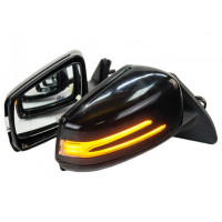 Боковые электрозеркала АТП в стиле AMG с подогревом и динамическим повторителем для ВАЗ 2108-21099, 2113-2115 Боковые электрозеркала АТП в стиле AMG с подогревом и динамическим повторителем для ВАЗ 2108-21099, 2113-2115