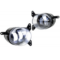 Диодные ПТФ Sal-Man 50W 6000К для Mitsubishi Lancer 10 2007-2017 года Диодные ПТФ Sal-Man 50W 6000К для Mitsubishi Lancer 10 2007-2017 года