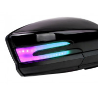 Боковые механические зеркала АТП в стиле Гранты с оборгевом и Мультиплазма повторителем AMG-style, адаптированные для Лада 4х4, Нива Легенд Боковые механические зеркала АТП в стиле Гранты с оборгевом и Мультиплазма повторителем AMG-style, адаптированные для Лада 4х4, Нива Легенд