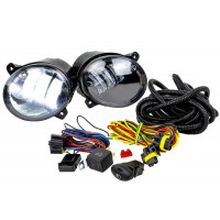 Комплект подключения противотуманных фар ML Auto Light Technology с ПТФ Sal-Man 65W для Калина