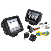 Комплект подключения противотуманных фар ML Auto Light Technology с ПТФ Sal-Man 60W для ВАЗ 2101-2107, Лада 4х4 (Нива) до 2019 года