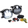 Комплект подключения противотуманных фар ML Auto Light Technology с ПТФ Sal-Man 65W под бампер Убран для Лада Нива 4х4 с 2019 года, Нива Легенд