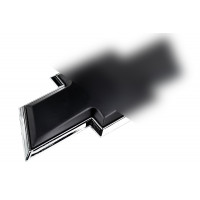 Шильдик-эмблема черный матовый на решетку радиатора для Шевроле Нива после рестайлинга 2009 г. Шильдик-эмблема черный матовый на решетку радиатора для Шевроле Нива после рестайлинга 2009 г.