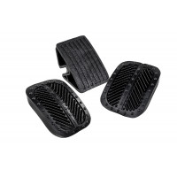 Комплект накладок на педали акселератора (газа), тормоза и сцепления для ВАЗ 2101-2107, Лада 4х4 (Нива) без Е-Газ