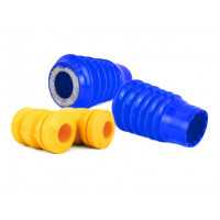 Синие силиконовые пыльники амортизаторов передних стоек с отбойниками для Гранта, Калина, Приора, ВАЗ 2113-2115, 2110-2112, 2108-21099 Синие силиконовые пыльники амортизаторов передних стоек с отбойниками для Гранта, Калина, Приора, ВАЗ 2113-2115, 2110-2112, 2108-21099