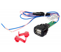 USB зарядное ШТАТ на 2 слота для Калина, Нива Тревел, Шевроле Нива, ВАЗ 2108-21099, 2110-2112 с европанелью, 2113-2115