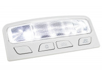 Передний светлый диодный плафон салона ML с большим разъемом и подсветкой кнопок для Приора, Калина, Калина 2, Гранта, Гранта FL, Датсун Передний светлый диодный плафон салона ML с большим разъемом и подсветкой кнопок для Приора, Калина, Калина 2, Гранта, Гранта FL, Датсун