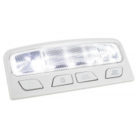 Передний светлый диодный плафон салона ML с большим разъемом и подсветкой кнопок для Приора, Калина, Калина 2, Гранта, Гранта FL, Датсун Передний светлый диодный плафон салона ML с большим разъемом и подсветкой кнопок для Приора, Калина, Калина 2, Гранта, Гранта FL, Датсун