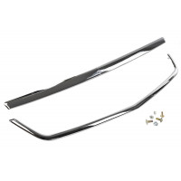 Хромированный набор передка (сабля и молдинг) для Приора SE, Приора 2 Хромированный набор передка (сабля и молдинг) для Приора SE, Приора 2