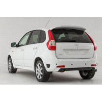 Бампер задний Messi для Калина 2 хэтчбек