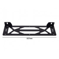 Кронштейн PBK крепления дополнительных фар с боковым расположением под номерной знак