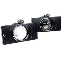 Диодные ПТФ TheBestPartner с линзой (ближний, дальний) для ВАЗ 2110-2112, 2113-2115, Шевроле Нива до рестайлинга 2009 года