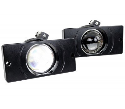 Диодные ПТФ TheBestPartner с линзой (ближний, дальний) для ВАЗ 2110-2112, 2113-2115, Шевроле Нива до рестайлинга 2009 года