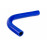 Патрубок расширительного бачка силиконовый синий для карбюраторных ВАЗ 2113-2115, 2108-21099