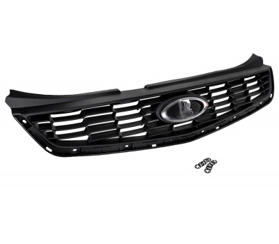 Решетка радиатора с шильдиком и крепежом для Приора SE, Приора 2