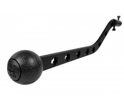 Ручка КПП удлиненная черная GTS Крести для ВАЗ 2101, 2102, 2103, 2104, 2105, 2106, 2107, Нива 4х4