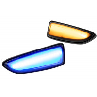 LED повторители поворотника Мультиплазма синий-желтый для Приора, Калина, Калина 2, Гранта, Гранта FL, ВАЗ 2110-2112, Нива Тревел, Шевроле Нива с 2009 года LED повторители поворотника Мультиплазма синий-желтый для Приора, Калина, Калина 2, Гранта, Гранта FL, ВАЗ 2110-2112, Нива Тревел, Шевроле Нива с 2009 года