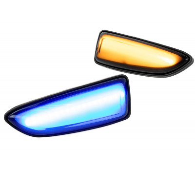 LED повторители поворотника Мультиплазма синий-желтый для Приора, Калина, Калина 2, Гранта, Гранта FL, ВАЗ 2110-2112, Нива Тревел, Шевроле Нива с 2009 года LED повторители поворотника Мультиплазма синий-желтый для Приора, Калина, Калина 2, Гранта, Гранта FL, ВАЗ 2110-2112, Нива Тревел, Шевроле Нива с 2009 года