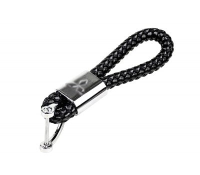 Брелок-петля плетеный на ключи для Mitsubishi