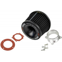 Универсальный черный воздушный фильтр нулевого сопротивления APExi для Лада и иномарок