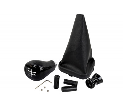 Ручка КПП черный лак с белой LED подсветкой и пыльником для ВАЗ 2113, 2114, 2115 Ручка КПП черный лак с белой LED подсветкой и пыльником для ВАЗ 2113, 2114, 2115