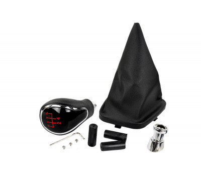 Ручка КПП хром с красной LED подсветкой и пыльником для ВАЗ 2110, 2111, 2112 Ручка КПП хром с красной LED подсветкой и пыльником для ВАЗ 2110, 2111, 2112