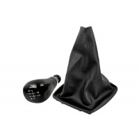 Ручка КПП с черной лаковой вставкой и пыльником для ВАЗ 2108, 2109, 21099 Ручка КПП с черной лаковой вставкой и пыльником для ВАЗ 2108, 2109, 21099