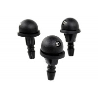 Форсунки (жиклеры) омывателя (3 шт) переднего и заднего стекол для хэтчбеков и универсалов Гранта, Гранта FL, Калина 2 Форсунки (жиклеры) омывателя (3 шт) переднего и заднего стекол для хэтчбеков и универсалов Гранта, Гранта FL, Калина 2