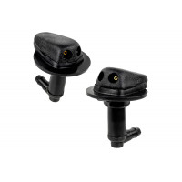 Форсунки (жиклеры) омывателя ветрового стекла Мерс (2шт) нового образца Форсунки (жиклеры) омывателя ветрового стекла Мерс (2шт) нового образца