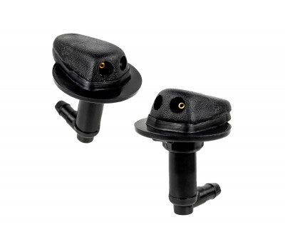 Форсунки (жиклеры) омывателя ветрового стекла Мерс (2шт) нового образца Форсунки (жиклеры) омывателя ветрового стекла Мерс (2шт) нового образца