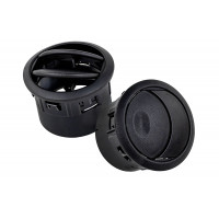 Сопла воздуховодов с черными кольцами (2шт) для Калина 2, Граната, Гранта FL, Датсун