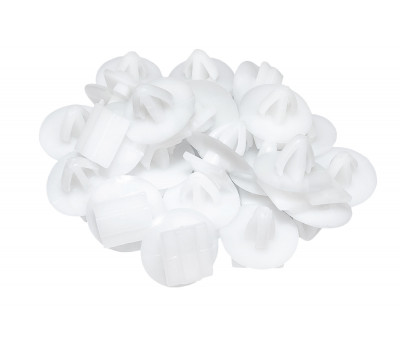 Пистоны крепления молдингов дверей, накладок арок, обтекателей порогов (20шт) для Лада Калина 2 Кросс, Гранта FL Кросс, Веста Кросс, Веста SW Кросс, Веста Спорт, Нива Тревел, Шевроле Нива