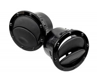 Сопла воздуховодов (2шт) с черным лаковым кольцом для Газель Next