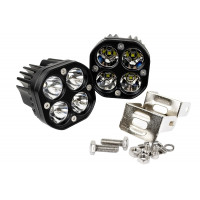 Универсальные светодиодные ПТФ Sal-Man 60W 18000lux дальний свет для Лада, Иномарки Универсальные светодиодные ПТФ Sal-Man 60W 18000lux дальний свет для Лада, Иномарки