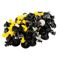 Комплект хомутов, скоб, пистонов и держателей на кузов для Ларгус Комплект хомутов, скоб, пистонов и держателей на кузов для Ларгус